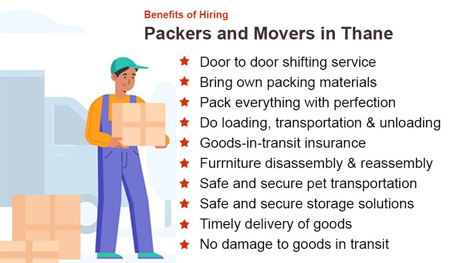 Benefits of hirring Thane movers