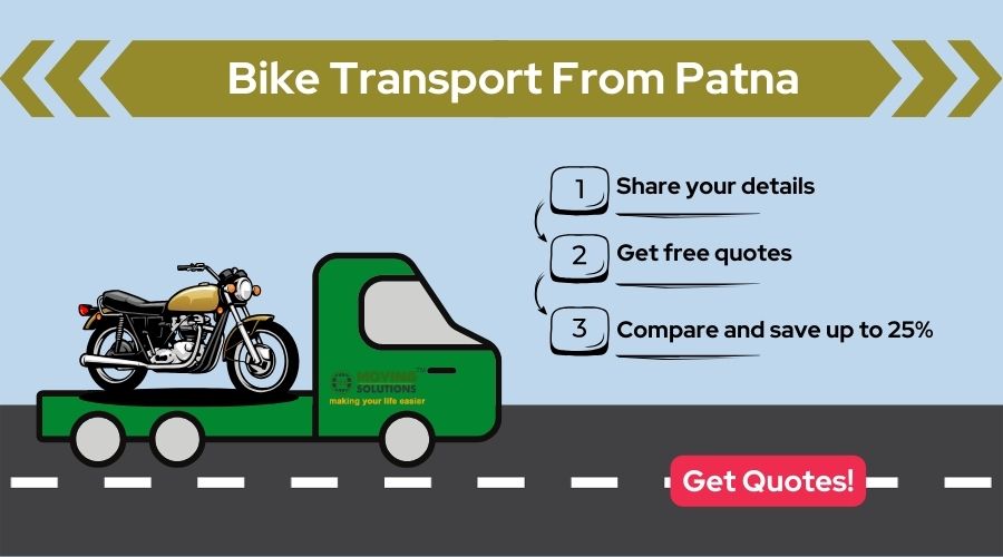 Bike transport in Patna