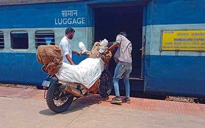 Bike Transportation by Train - Charges and Procedure