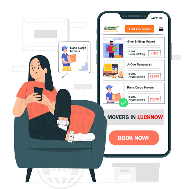 Booking packers movers in Lucknow