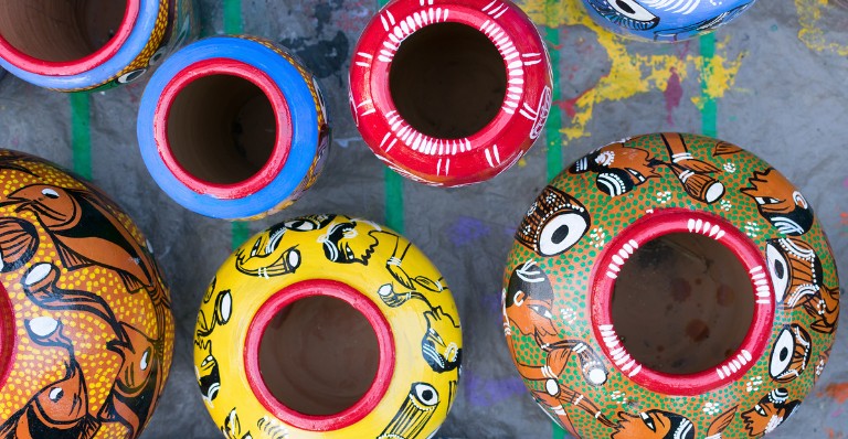 clay-pots-diwali-home-decor