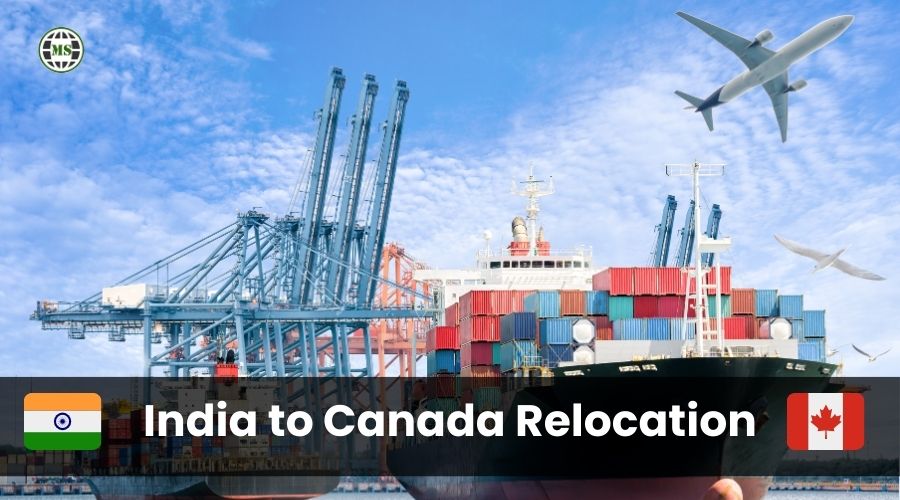 India to Canada Shipping