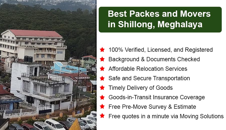 Packers and Movers in Shillong