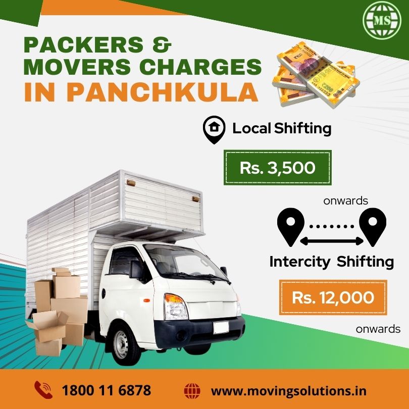 Packers movers charges Panchkula