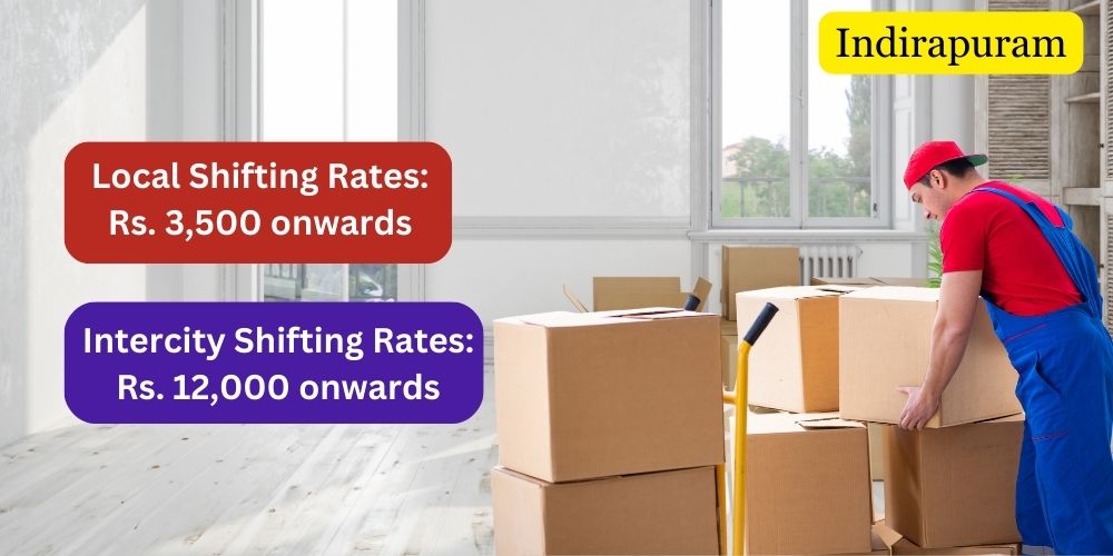 Packers movers Indirapuram charges