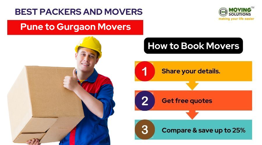 Packers movers Pune to Gurgaon
