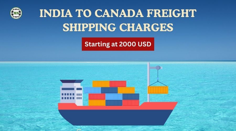 Shipping Costs from India to Canada