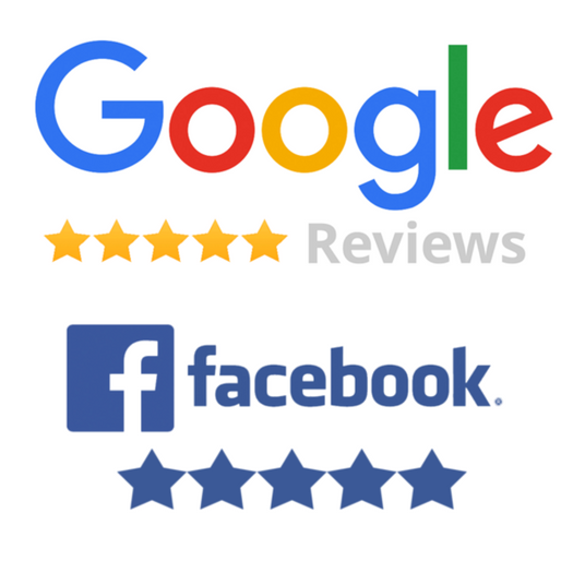 google & facebook reviews